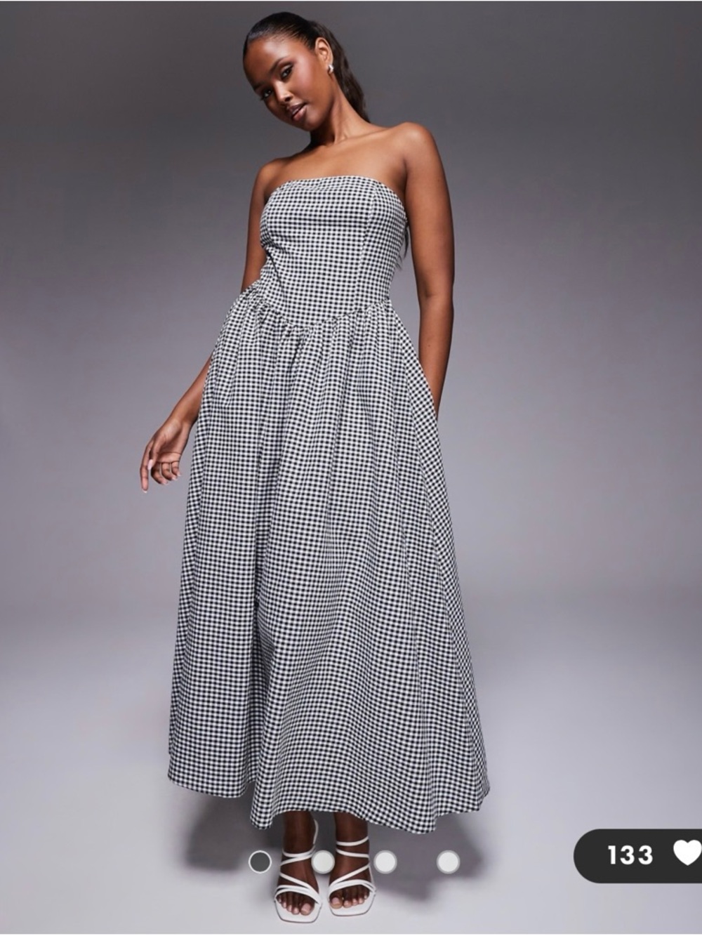 ASOS Gingham Dress by Kaiia - US2
